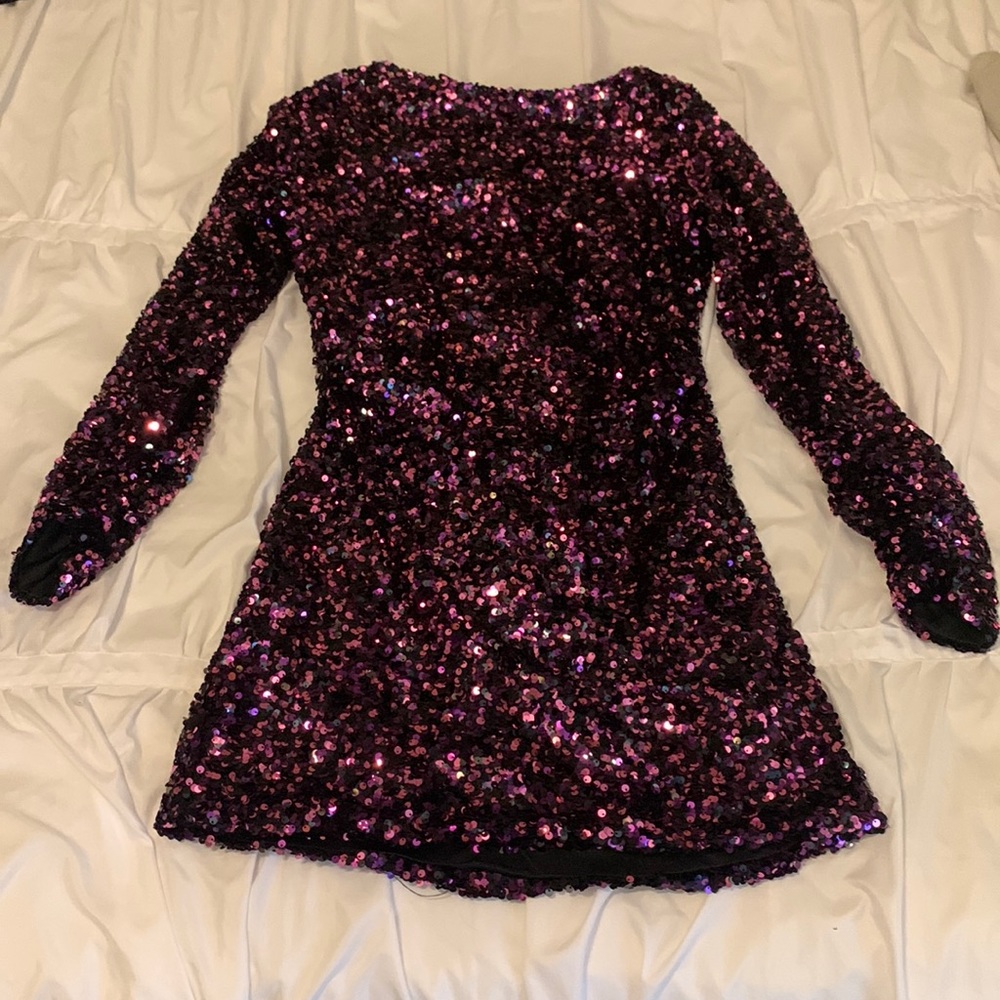Zara medium backless cocktail dress